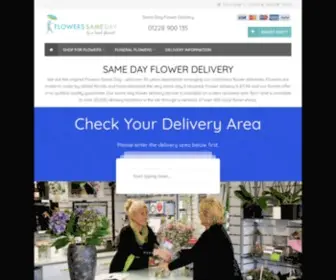 Flowerssameday.co.uk(Flowers Same Day) Screenshot