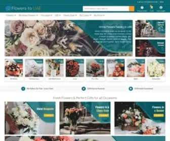 Flowerstouae.com(Flower Delivery UAE) Screenshot