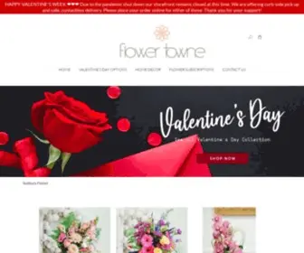 Flowertowne.ca(  Sudbury Florist) Screenshot