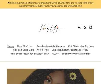 Floweryunits.com(Flowery Units) Screenshot
