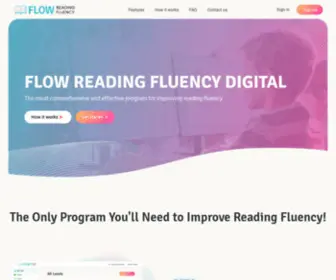 Flowfluency.com(Flow Reading Fluency) Screenshot