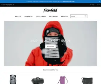 Flowfold.com(Minimalist Wallets) Screenshot