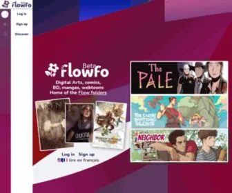 Flowfo.me(Digital arts) Screenshot