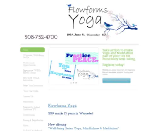 Flowformsyoga.com(Pengeluaran SDY) Screenshot