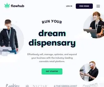 Flowhub.com(Cannabis POS) Screenshot