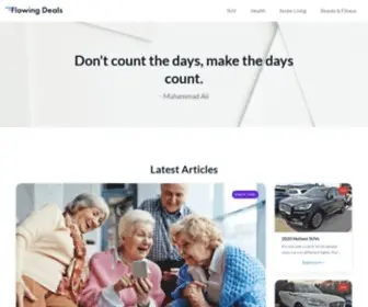 Flowingdeals.com(Flowingdeals) Screenshot