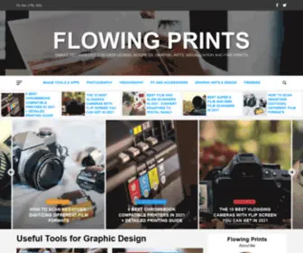 Flowingprints.com(Flowing Prints) Screenshot