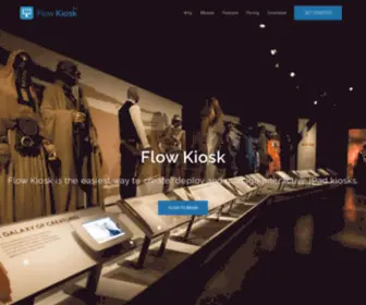 Flowkiosk.com(An interactive iPad kiosk app) Screenshot