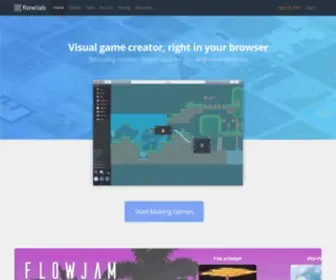 Flowlab.io(Flowlab Game Creator) Screenshot