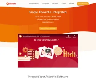Flowlens.com(MRP System For Small) Screenshot