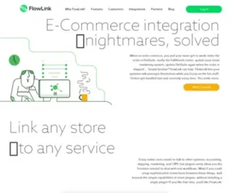 Flowlink.io(E-commerce Integration Software) Screenshot