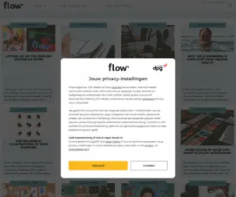Flowmagazine.com(Magazine for Paper Lovers) Screenshot