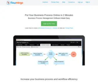 Flowmingo.com(Small business workflow) Screenshot