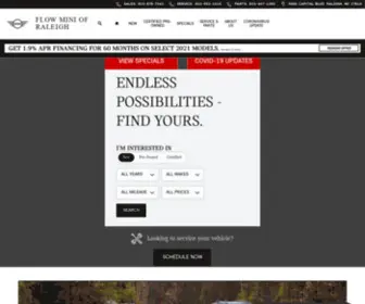 Flowminiraleigh.com(Flow MINI of Raleigh) Screenshot