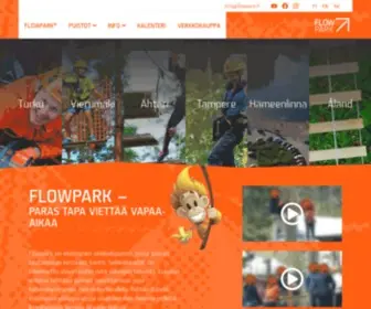 Flowpark.fi(Paras tapa viettää vapaa) Screenshot