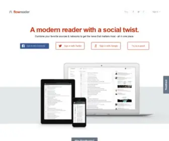 Flowreader.com(Reader) Screenshot
