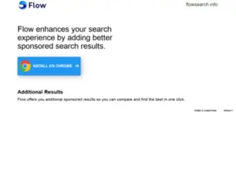 Flowsearch.info(Flow enhances your search experience by adding additional relevant search results) Screenshot