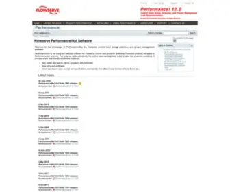 Flowserveperformance.com(Customer Support) Screenshot