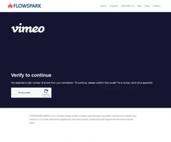 Flowspark.com(FLOWSPARK MEDIA) Screenshot