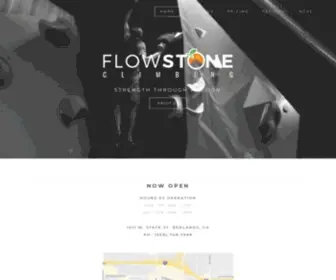 Flowstoneclimbing.com(Flowstone Climbing) Screenshot