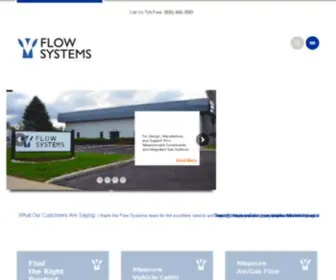 Flowsystemsinc.com(And Sonic Nozzles by Flow Systems Inc) Screenshot