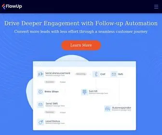 Flowup.com(Follow-up Automation) Screenshot