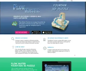 Flowwaterfountain.com(Flow Water Fountain Puzle 3D) Screenshot