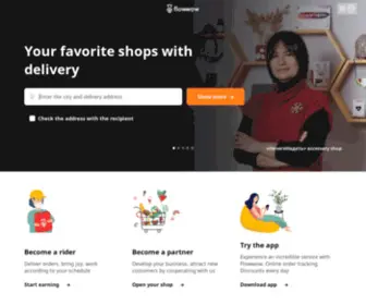 Flowwow.com(Online marketplace for buyers and sellers) Screenshot