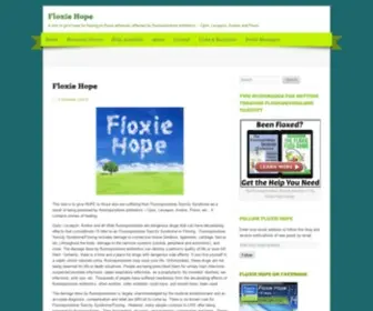 Floxiehope.com(This site) Screenshot