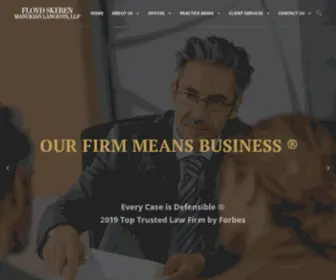 Floydskerenlaw.com(Multi-Service Law Firm of California) Screenshot