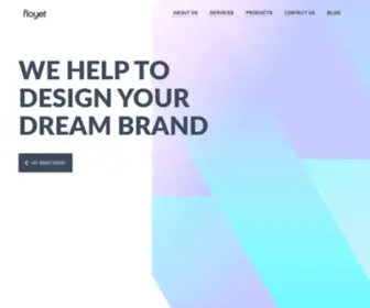 Floyet.com(We help to design your dream brand) Screenshot