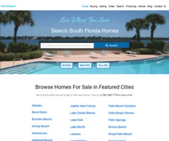 Flpalmbeach.com(Home Martin Group Real Estate South Florida Homes) Screenshot