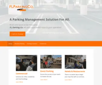 Flparkingco.com(FL Parking Company) Screenshot