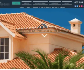 FLpremierroofing.com(Florida Premier Roofing) Screenshot