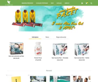 FLPshop.ba(Forever Living Products) Screenshot