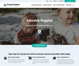 Flpuppiesonline.com(Puppies for Sale in Florida and Nationwide) Screenshot