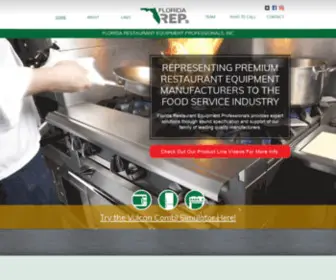 Flreps.com(FLORIDA RESTAURANT EQUIPMENT PROFESSIONALS) Screenshot