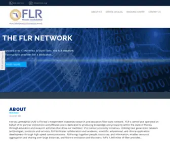 FLrnet.org(Florida's Research and Education Network) Screenshot