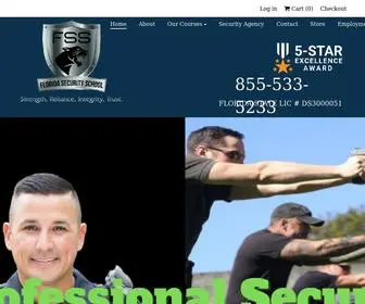 Flsecurityschool.com(Security Guard Training) Screenshot