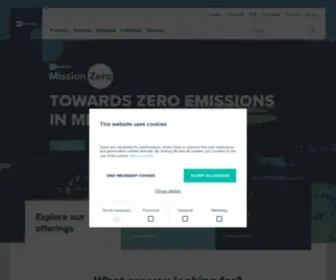 FLsmidth.com(Driving sustainable productivity) Screenshot