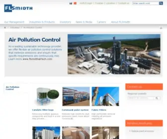FLsmiljo.com(Air Pollution Control) Screenshot
