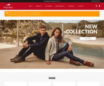 Fluchos.com(Comfortable shoes for men and women) Screenshot