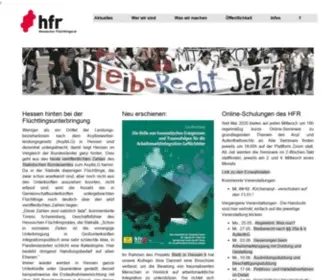 Fluechtlingsrat-Hessen.de(Startseite) Screenshot