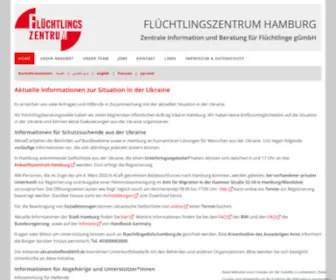 Fluechtlingszentrum-Hamburg.de(Flüchtlingszentrum) Screenshot