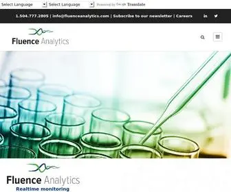 Fluenceanalytics.com(Fluence Analytics) Screenshot
