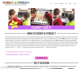 Fluencyandfitness.com(Fluency and Fitness®) Screenshot