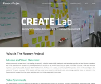 Fluencyproject.org(Fluency Project) Screenshot