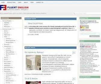 Fluent-English.ru(Курсы) Screenshot