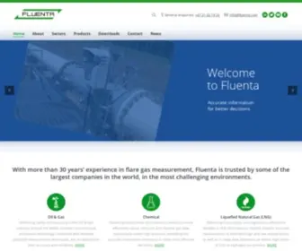 Fluenta.com(Home) Screenshot