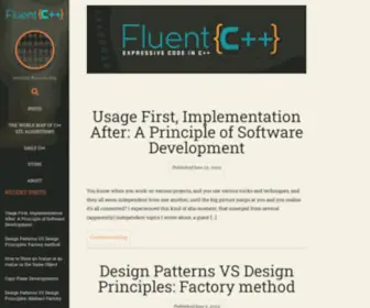 FluentcPP.com(Jonathan Boccara's blog) Screenshot